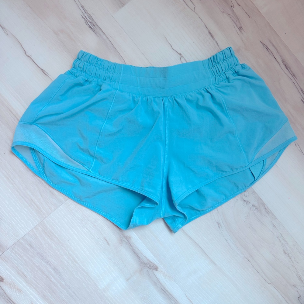 Lululemon Shorts Hotty Hot Blue Size 6